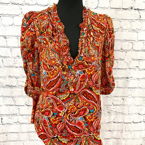 DEMOCRACY WOMENS SIZE SMALL BLOUSE.  NWT - Picture 1 of 9
